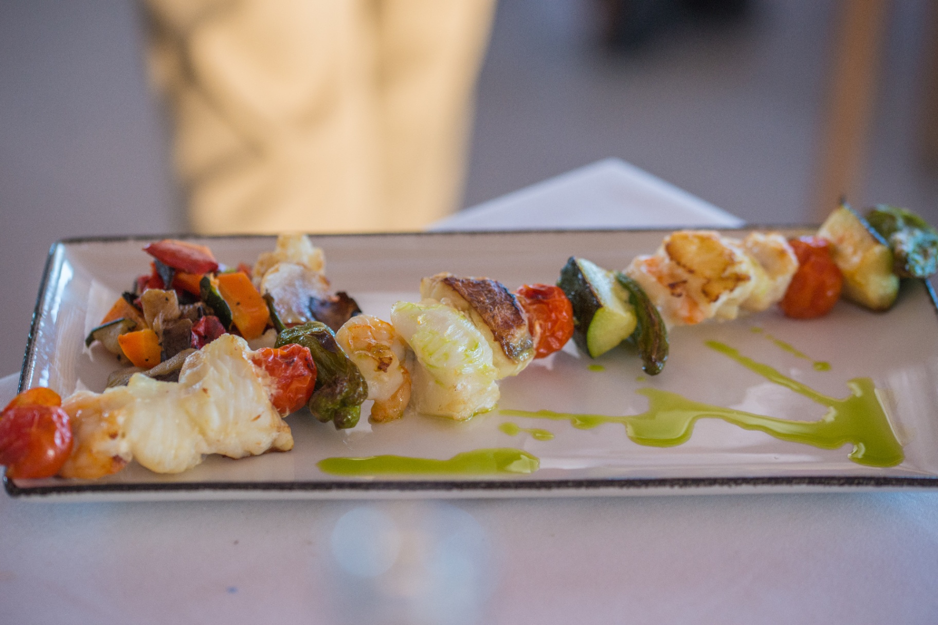 Brocheta marinera