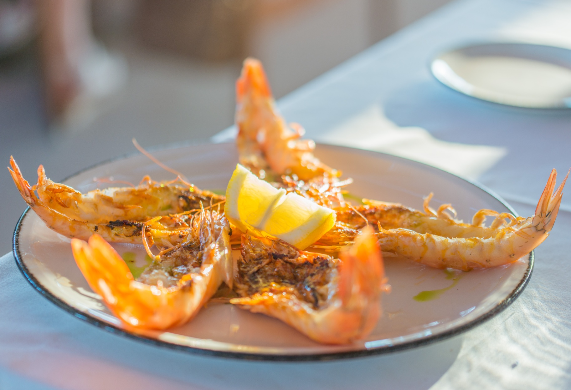 Gambas a la plancha