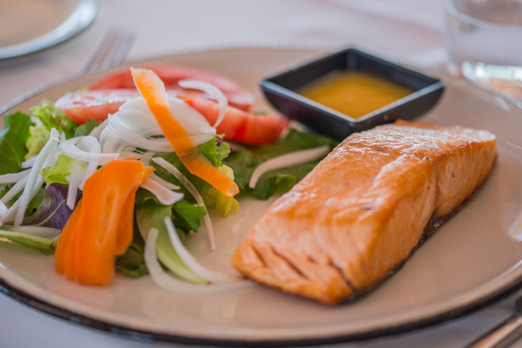 Salmón a la plancha